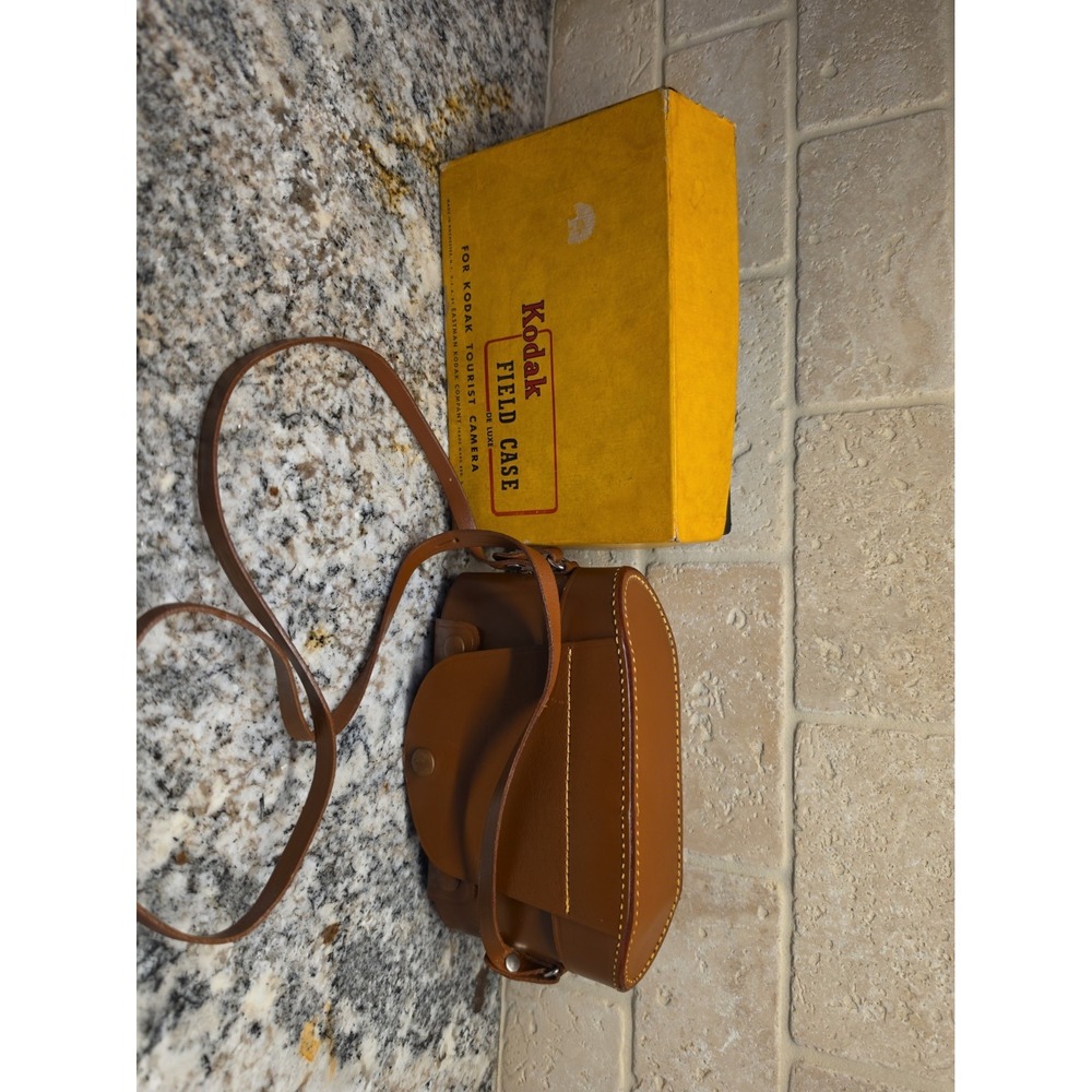 Kodak Tourist - Deluxe Field Case Ever-Ready Folding Camera Case - Vintage